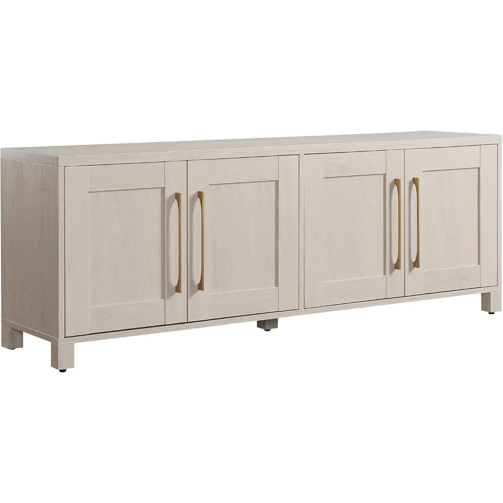 Rectangular TV Stand for TV's up to 80" in Alder White, TV Stands for the Living Room
Rectangular TV Stand for TV's up to 80" in Alder White, TV Stands for the Living Room