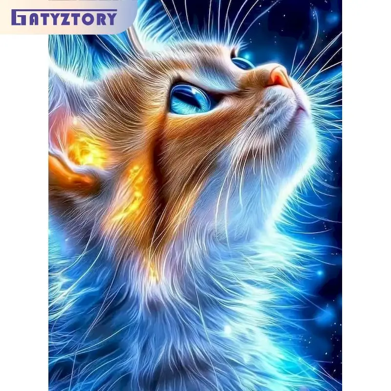 40x50cm Cat Painting By Numbers Crafts Paint With Numbers Animal Canvas for Painting Kits Home Wall Art Decor Digital Oil Numb
40x50cm Cat Painting By Numbers Crafts Paint With Numbers Animal Canvas for Painting Kits Home Wall Art Decor Digital Oil Numb