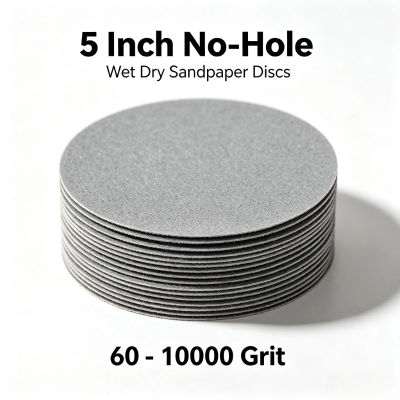 TQLQ 10/20/50 Sheets of 5-inch Non-porous Wet and Dry Sandpaper, No. 60-10000 Hook and Loop Silicon Carbide Sandpaper, Automotiv
TQLQ 10/20/50 Sheets of 5-inch Non-porous Wet and Dry Sandpaper, No. 60-10000 Hook and Loop Silicon Carbide Sandpaper, Automotiv