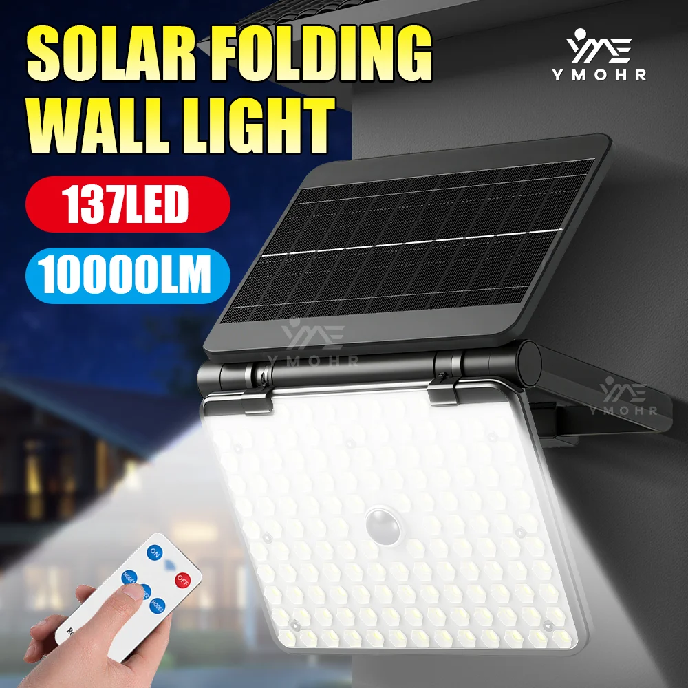 Folding Outdoor Solar Lights High Power Motion Sensor Light Waterproof Solar Light Garden Accessories Wall Camping Sunlight Gift
Folding Outdoor Solar Lights High Power Motion Sensor Light Waterproof Solar Light Garden Accessories Wall Camping Sunlight Gift