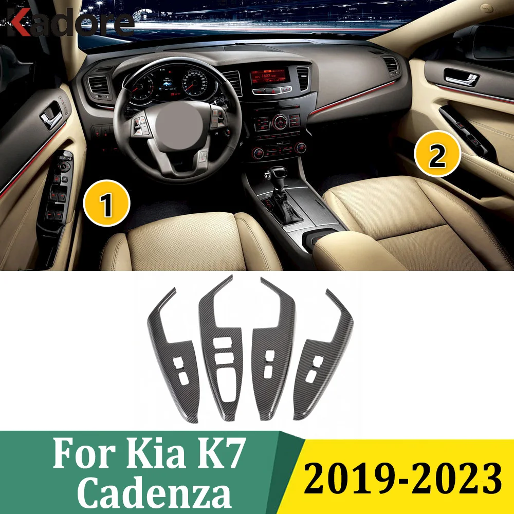 For KIA K7 Cadenza 2019 2020 2021 2022 2023 Door Window Lift Glass Switch Buttons Cover Molding Car Interior Styling Accessories
For KIA K7 Cadenza 2019 2020 2021 2022 2023 Door Window Lift Glass Switch Buttons Cover Molding Car Interior Styling Accessories