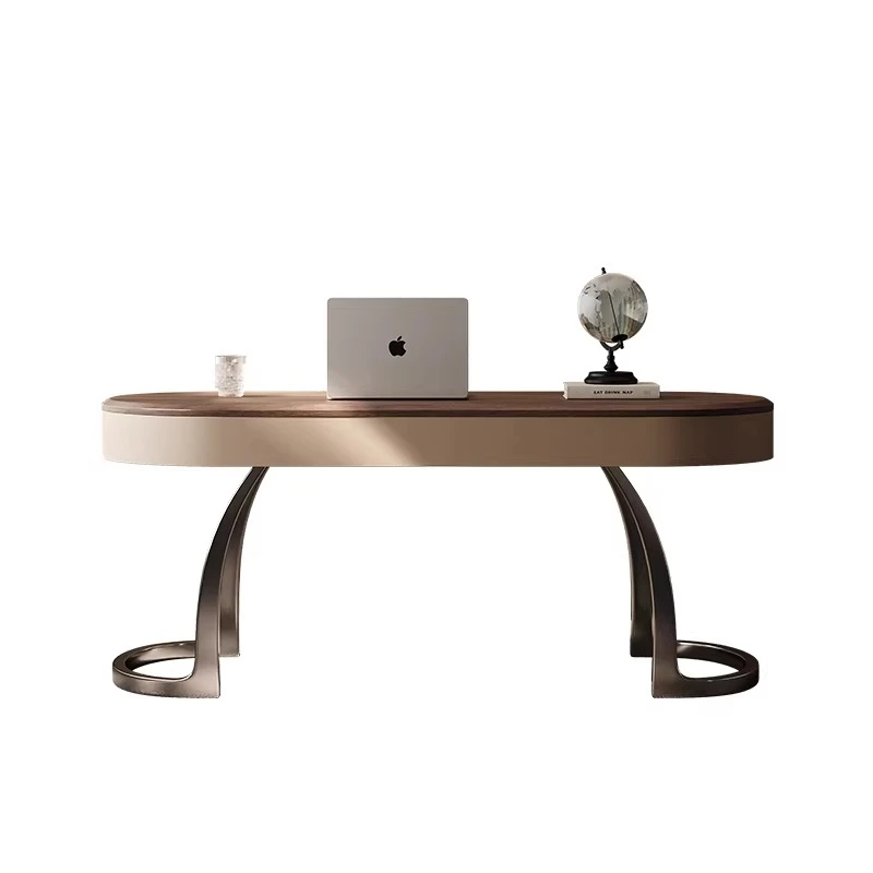 Italian Minimalist High-end Walnut Color Bedroom Study Computer Desk
Italian Minimalist High-end Walnut Color Bedroom Study Computer Desk