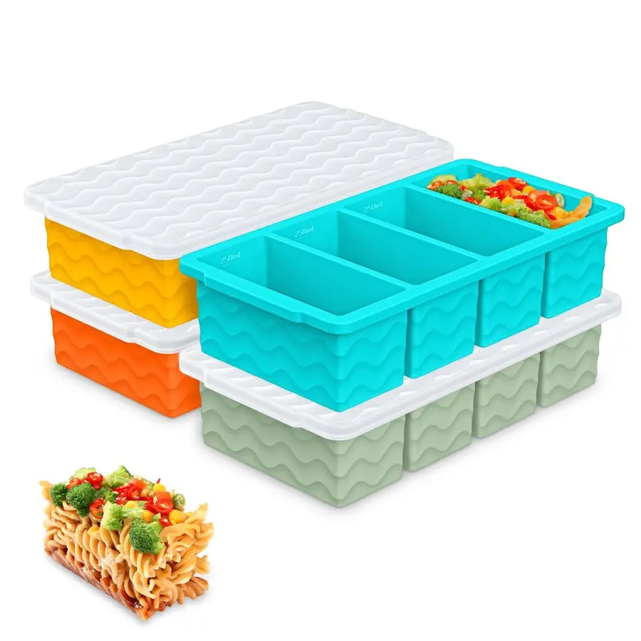 Freezer Tray for Soup with Lid 1Cup Soup Container Cube Style Ice Cube Trays for Freezer, Meal Prep amp Food Storage, Freeze 250
Freezer Tray for Soup with Lid 1Cup Soup Container Cube Style Ice Cube Trays for Freezer, Meal Prep amp Food Storage, Freeze 250