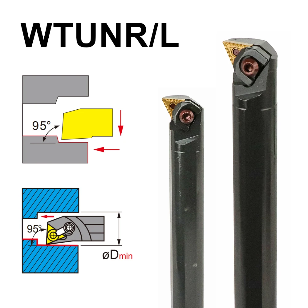 Держатель инструмента для внутренней токарной обработки MZG S25S-WTUNR16 S25T-WTUNR16 Держатель инструмента для токарного станка с ЧПУ Используйте расточную оправку с твердосплавной вставкой TNMG WTUNR
Держатель инструмента для внутренней токарной обработки MZG S25S-WTUNR16 S25T-WTUNR16 Держатель инструмента для токарного станка с ЧПУ Используйте расточную оправку с твердосплавной вставкой TNMG WTUNR