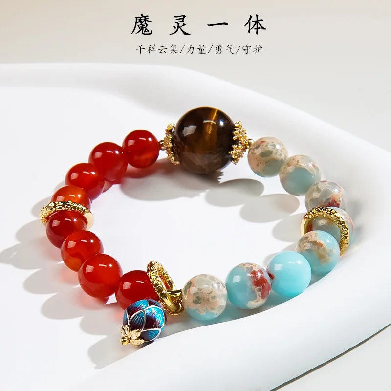 Nezha High-End Sense Элегантный универсальный модный изящный круглый браслет Вселенной 
Nezha High-End Sense Элегантный универсальный модный изящный круглый браслет Вселенной