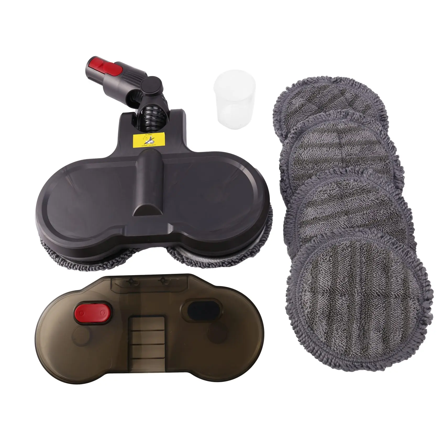 Electric Wet Dry Mopping Head for Dyson V7 V8 V10 V11 Replaceable Parts with Water Tank Mop Head Mop Pads Water Cup 
Electric Wet Dry Mopping Head for Dyson V7 V8 V10 V11 Replaceable Parts with Water Tank Mop Head Mop Pads Water Cup