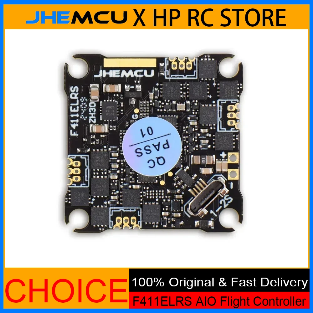 JHEMCU G474 ELRS AIO FC w/ ICM42688-P, OSD & BLHELI_S – 1-2S 12A 4-in-1 ESC, ELRS 2.4G, M3 25.5x25.5mm for FPV Drones
JHEMCU G474 ELRS AIO FC w/ ICM42688-P, OSD & BLHELI_S – 1-2S 12A 4-in-1 ESC, ELRS 2.4G, M3 25.5x25.5mm for FPV Drones