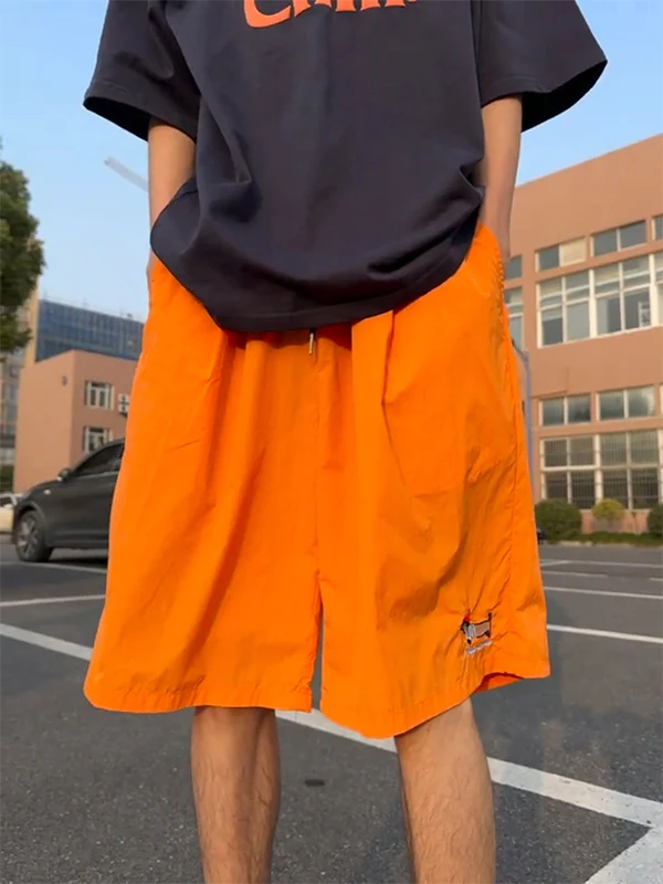 Ice Silk Qui Dry Embroidered orts Men's Summer Thin Dopne Knee-High Four-Five Beach Pants Loose Fit Straight Leg Pants
Ice Silk Qui Dry Embroidered orts Men's Summer Thin Dopne Knee-High Four-Five Beach Pants Loose Fit Straight Leg Pants