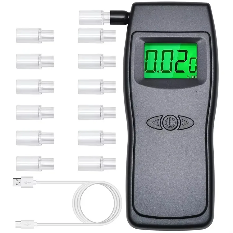 Portable Keychain Breathalyzer Semiconductor Sensor Digital Alcohol Detector
Portable Keychain Breathalyzer Semiconductor Sensor Digital Alcohol Detector