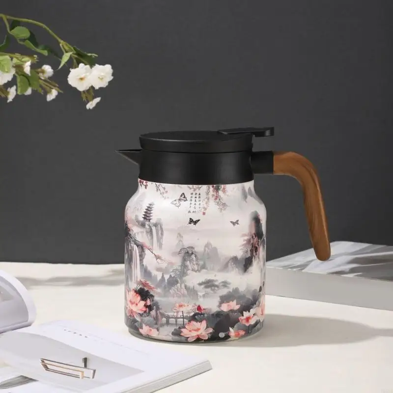 1000 мл ретро цветочные нержавеющие стальные чайники для чая с деревянной ручкой и фильтром для горячих напитков B03E
1000 мл ретро цветочные нержавеющие стальные чайники для чая с деревянной ручкой и фильтром для горячих напитков B03E