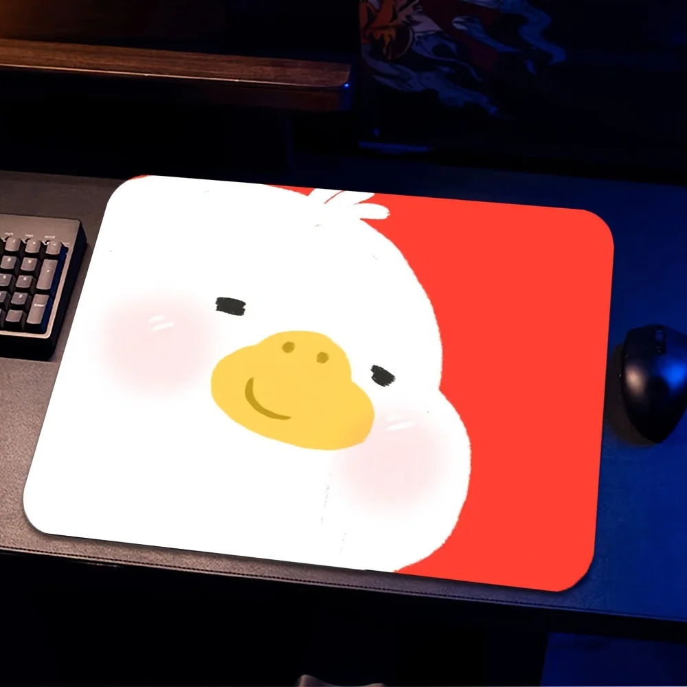 Cute Blush Duck Mouse Pad, Red White Kawaii Cartoon Desk Mat, Non-Slip Gaming Mousepad for Office Home Decor Gift
Cute Blush Duck Mouse Pad, Red White Kawaii Cartoon Desk Mat, Non-Slip Gaming Mousepad for Office Home Decor Gift