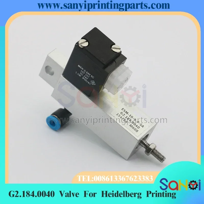 Клапан лучшего качества G2.184.0040 для деталей печатной машины Heidelberg SM52 PM52 SM74 PM74
Клапан лучшего качества G2.184.0040 для деталей печатной машины Heidelberg SM52 PM52 SM74 PM74