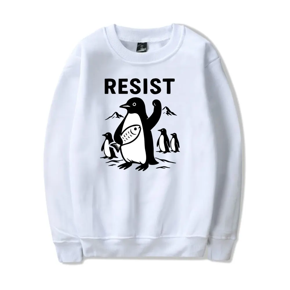 Пингвины Resist merch Пингвины против тарифов толстовка с круглым вырезом и длинными рукавами мужской/женский забавный пуловер с рисунком
Пингвины Resist merch Пингвины против тарифов толстовка с круглым вырезом и длинными рукавами мужской/женский забавный пуловер с рисунком