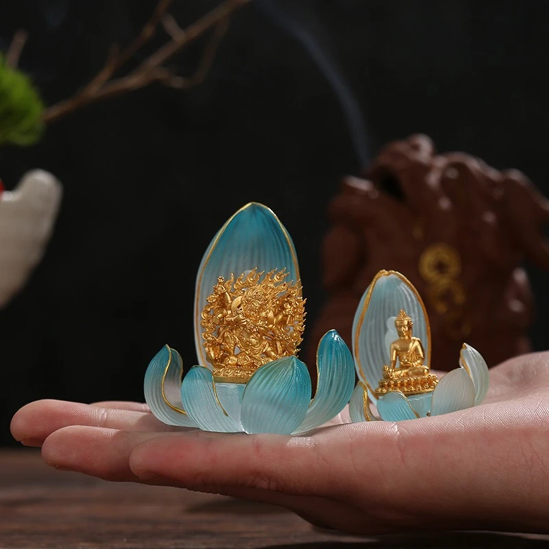 Cz glazed metal copper fingertip buddha portable ornament mini buddha shrine
Cz glazed metal copper fingertip buddha portable ornament mini buddha shrine