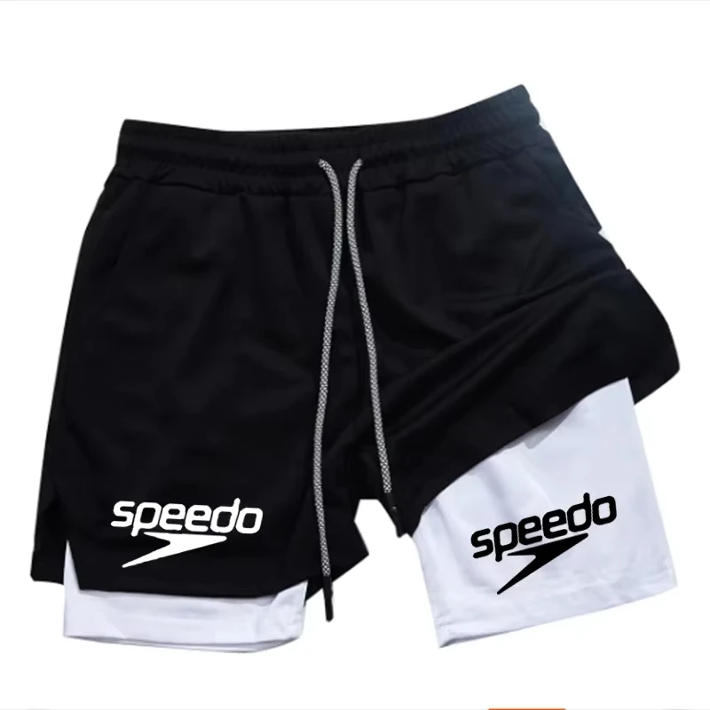 Лето 2023, новые мужские двухслойные шорты с принтом Speedo для спортзала, серфинга, быстросохнущие шорты для бега на открытом воздухе, фитнеса
Лето 2023, новые мужские двухслойные шорты с принтом Speedo для спортзала, серфинга, быстросохнущие шорты для бега на открытом воздухе, фитнеса