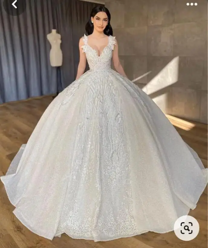 Liyuke Customize Link A Line Wedding Dresses According to Customer's Request
Liyuke Customize Link A Line Wedding Dresses According to Customer's Request