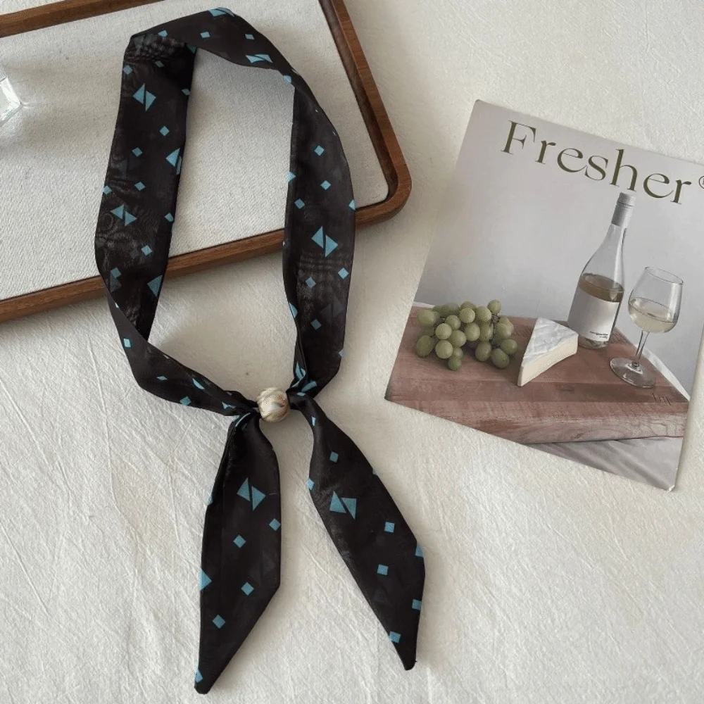 New Vintage Thin Polka Dot Neckerchief Beads Pearl Silk Scarf Necklace French Style Long Narrow Choker Scarf Shirt Collar
New Vintage Thin Polka Dot Neckerchief Beads Pearl Silk Scarf Necklace French Style Long Narrow Choker Scarf Shirt Collar