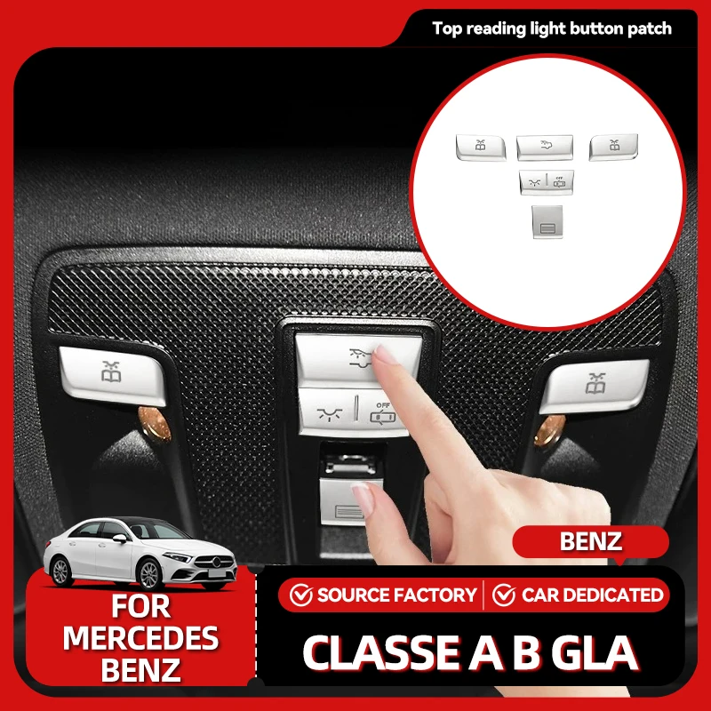 Внутренние молдинги для Mercedes-Benz GLA CLA ML gl gle gls A-class B-class модифицированная внутренняя лампа для чтения на крыше кнопка патч str
Внутренние молдинги для Mercedes-Benz GLA CLA ML gl gle gls A-class B-class модифицированная внутренняя лампа для чтения на крыше кнопка патч str
