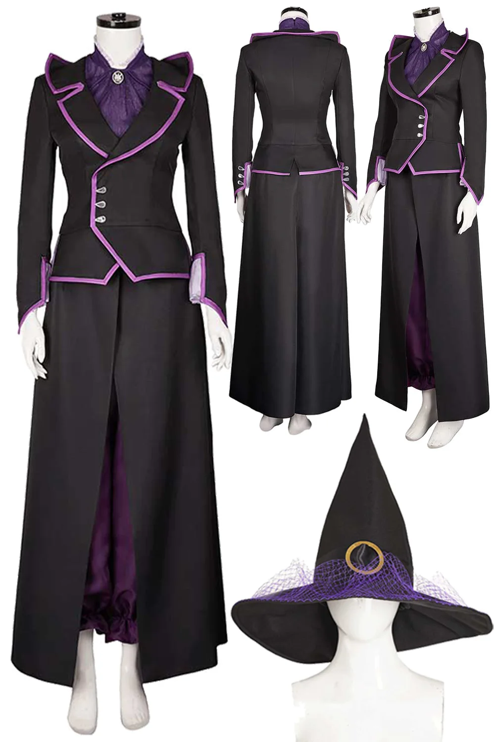 Witch Agatha Cosplay Costume Hat Uniform Shirt Coat Skirt Outfits TV Dark Diary Women Halloween Party Carnival Role Play Suits
Witch Agatha Cosplay Costume Hat Uniform Shirt Coat Skirt Outfits TV Dark Diary Women Halloween Party Carnival Role Play Suits