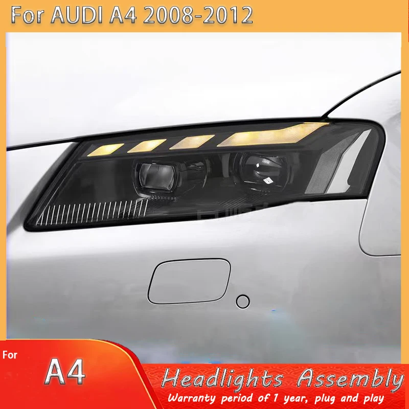 Фары для Audi A4 B8 A4 RS 2008-2012 Фара Foco LED DRL Running Turn Signal Led Angel Eyes Аксессуары для линз проектора
Фары для Audi A4 B8 A4 RS 2008-2012 Фара Foco LED DRL Running Turn Signal Led Angel Eyes Аксессуары для линз проектора