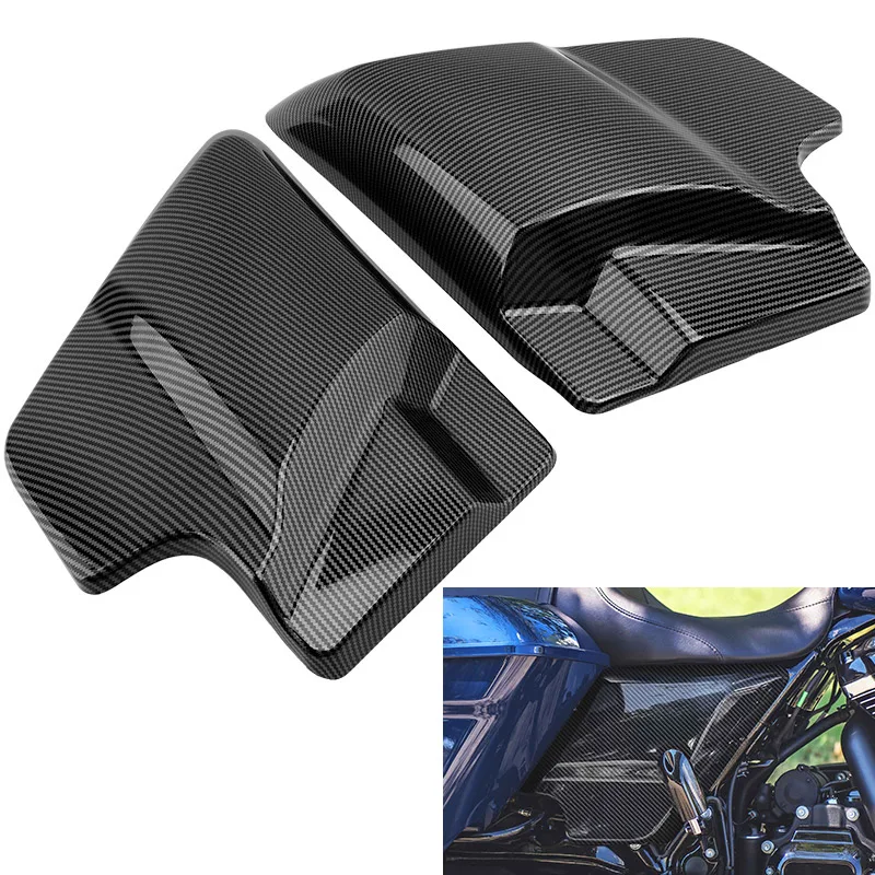 Carbon Fibre Pattern Motorcycle Side Battery Cover Panel Engine Guard For Harley Touring Electra Street Glide Road King 23-25
Carbon Fibre Pattern Motorcycle Side Battery Cover Panel Engine Guard For Harley Touring Electra Street Glide Road King 23-25