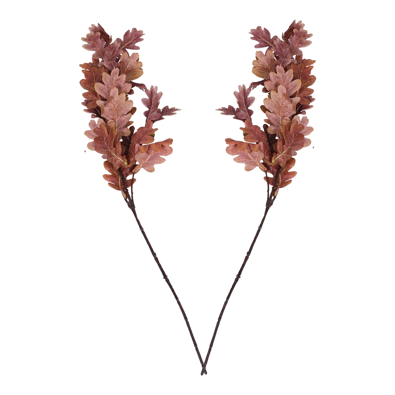 2pcs Artificial Oak Leaves Branches Long Stem Fade Resistant Fall Greenery For Indoor Outdoor Decor Wedding Thanksgiving Vase
2pcs Artificial Oak Leaves Branches Long Stem Fade Resistant Fall Greenery For Indoor Outdoor Decor Wedding Thanksgiving Vase