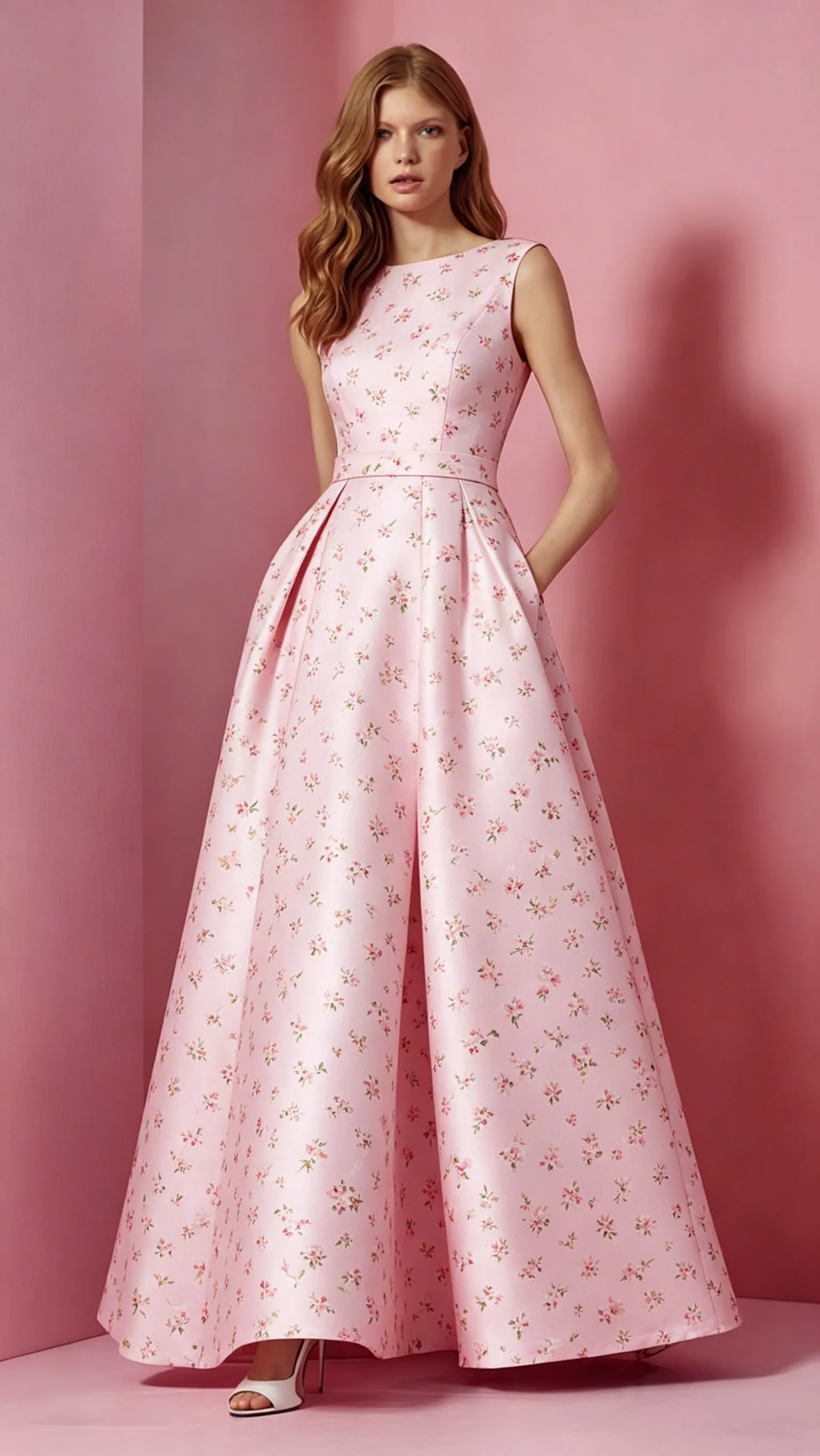 Women's Summer Floral Print Maxi Dress For Women High Waist Sleeveless A-Line Dress Fashion Versatile Elegant Formal Clothing
Women's Summer Floral Print Maxi Dress For Women High Waist Sleeveless A-Line Dress Fashion Versatile Elegant Formal Clothing