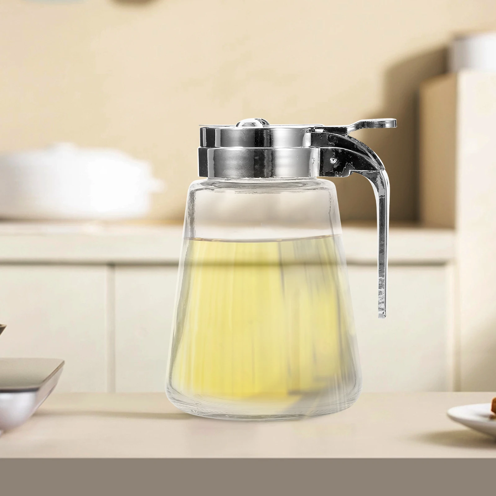 2Pcs Glass Condiment Dispenser Set Leak Proof for Sugar Syrup Honey Creamer Coffee Bar Kitchen Use Sugar Dispenser
2Pcs Glass Condiment Dispenser Set Leak Proof for Sugar Syrup Honey Creamer Coffee Bar Kitchen Use Sugar Dispenser