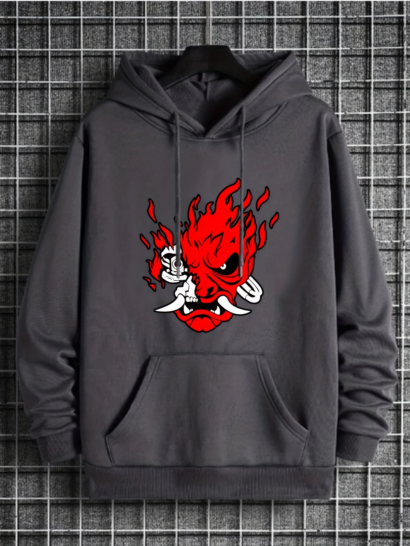 Толстовка с принтом монстра в стиле аниме, мужской пуловер с длинными рукавами и графическим дизайном, толстовка с капюшоном и карманом-кенгуру
Толстовка с принтом монстра в стиле аниме, мужской пуловер с длинными рукавами и графическим дизайном, толстовка с капюшоном и карманом-кенгуру