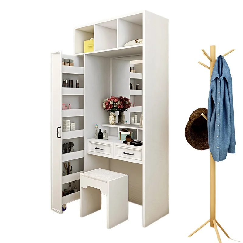 Small apartment mini large-capacity vanity table vanity cabinet integrated, bedroom vanity table storage cabinet H-201
Small apartment mini large-capacity vanity table vanity cabinet integrated, bedroom vanity table storage cabinet H-201