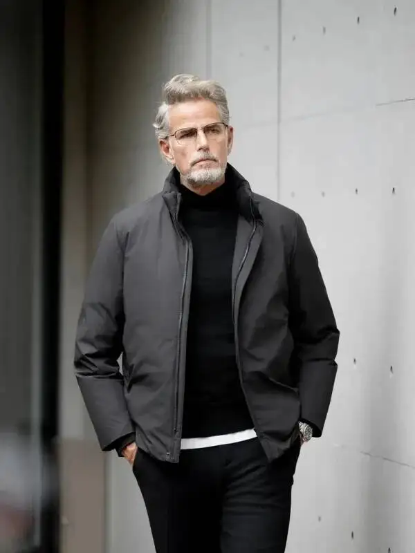 High-End Men's Jacket Business Casual Color Lightweight Luxury Sle Cotton Clothing Winter Warmth Cold Resistance..
High-End Men's Jacket Business Casual Color Lightweight Luxury Sle Cotton Clothing Winter Warmth Cold Resistance..