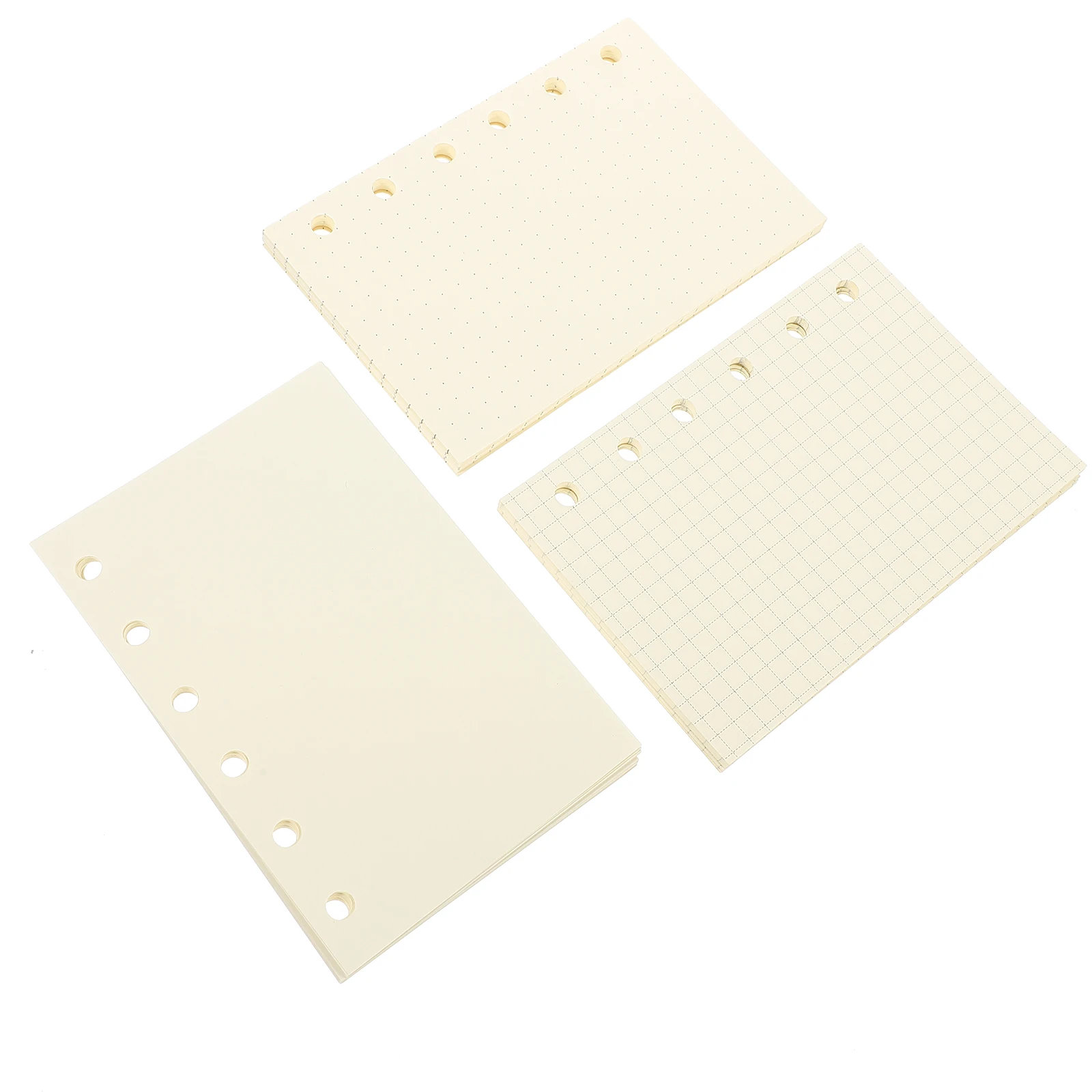 Planner Refill Paper 6-Hole Loose Leaf Notebook Inserts Blank Grid Dot for Journaling Writing Study Office Use
Planner Refill Paper 6-Hole Loose Leaf Notebook Inserts Blank Grid Dot for Journaling Writing Study Office Use