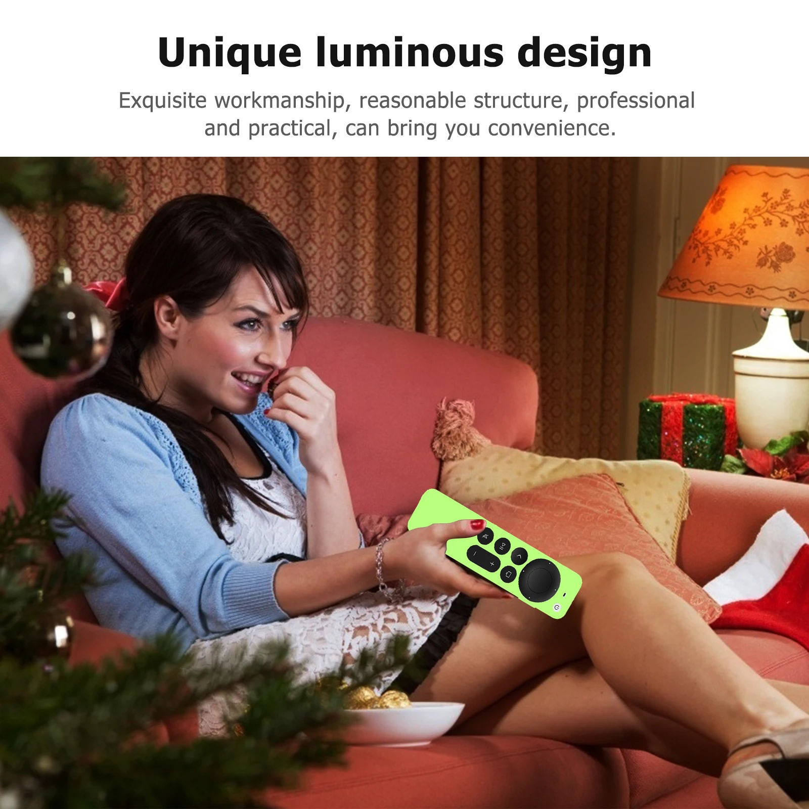 Silicone Case for Remote Control Shockproof Protective Cover Non Slip Soft Slim Sleeve Anti Dust Glow in Dark Remote Control
Silicone Case for Remote Control Shockproof Protective Cover Non Slip Soft Slim Sleeve Anti Dust Glow in Dark Remote Control