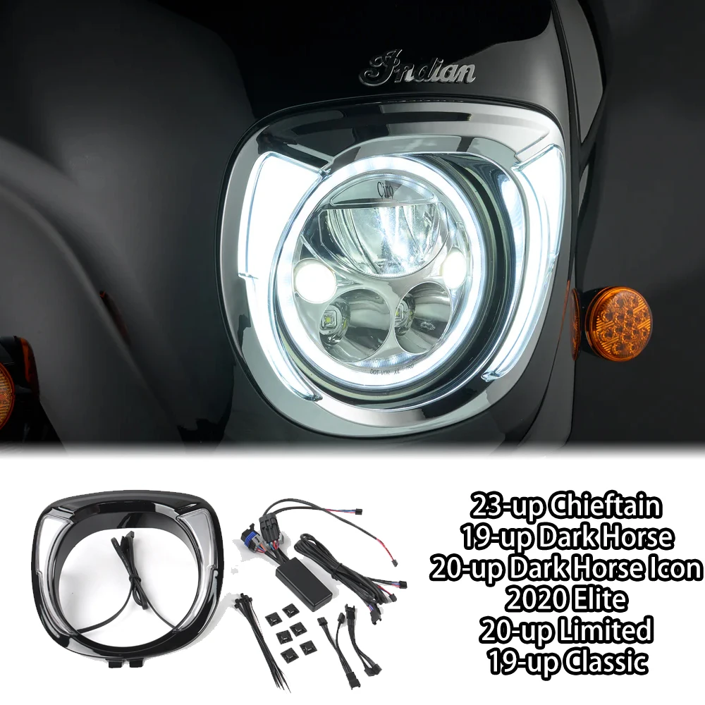 Хромированная накладка на фару для Indian Chieftain Dark Horse/Icon/Elite/Ltd/Clsc, аксессуары для мотоциклов, новый стиль Fang
Хромированная накладка на фару для Indian Chieftain Dark Horse/Icon/Elite/Ltd/Clsc, аксессуары для мотоциклов, новый стиль Fang