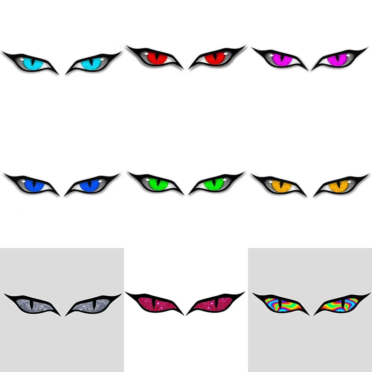 Evil Eyes Creative Personalized PVC Waterproof Stickers Accessories for Decorate Car Van Wall Window Door Truck Bumper Table
Evil Eyes Creative Personalized PVC Waterproof Stickers Accessories for Decorate Car Van Wall Window Door Truck Bumper Table