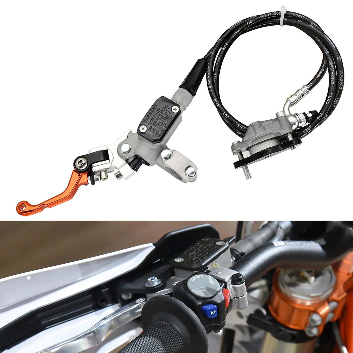 Motorcycle Hydraulic Clutch Master Cylinder Oil Hose Pipe For SX SX-F XC XC-W XCF-W XC-F EXC EXC-F TPI 6Days 125 150 250 350 450
Motorcycle Hydraulic Clutch Master Cylinder Oil Hose Pipe For SX SX-F XC XC-W XCF-W XC-F EXC EXC-F TPI 6Days 125 150 250 350 450