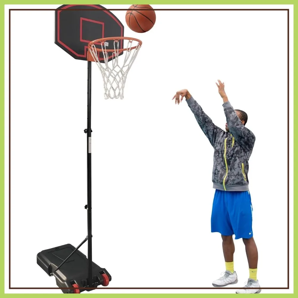 Adjustable Basketball Hoop 5-7.2ft Portable Kids Backboard
Adjustable Basketball Hoop 5-7.2ft Portable Kids Backboard
