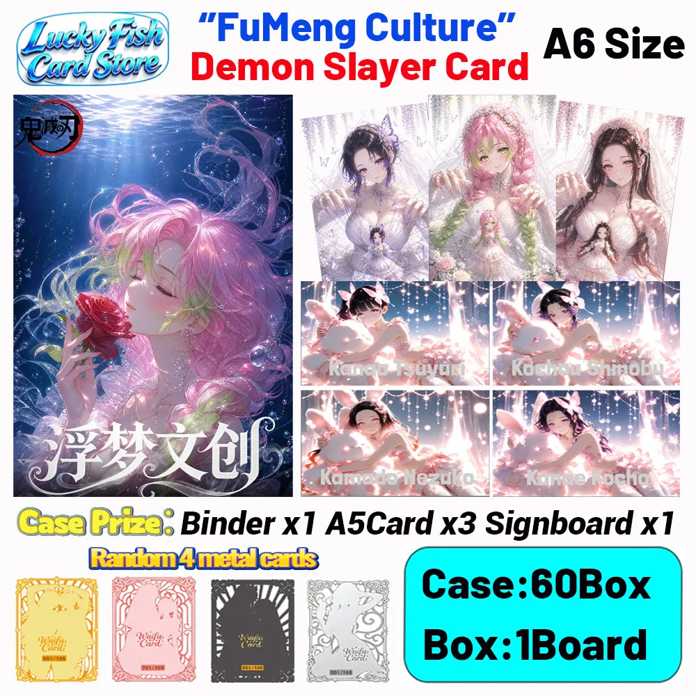 Wholesale 2026 New FuMeng Creative Studio Demon Slayer Cards A6 Size Acrylic Boards Anime Collectibles Character Fan Gifts
Wholesale 2026 New FuMeng Creative Studio Demon Slayer Cards A6 Size Acrylic Boards Anime Collectibles Character Fan Gifts