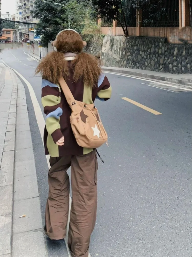 Vintage Star Patchwork Large Capacity Canvas Shoulder Handbags Fashion Tote Underarm Bag Bolsa Bags
Vintage Star Patchwork Large Capacity Canvas Shoulder Handbags Fashion Tote Underarm Bag Bolsa Bags