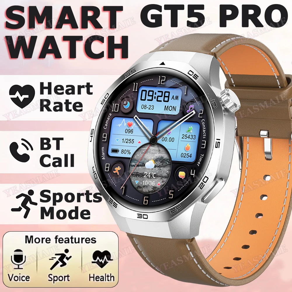 Новые уличные военные GPS-позиции Смарт-часы Мужские голосовые помощники Bluetooth Вызов Сердечный ритм IP68 Водонепроницаемые умные часы Gt5 Pro
Новые уличные военные GPS-позиции Смарт-часы Мужские голосовые помощники Bluetooth Вызов Сердечный ритм IP68 Водонепроницаемые умные часы Gt5 Pro