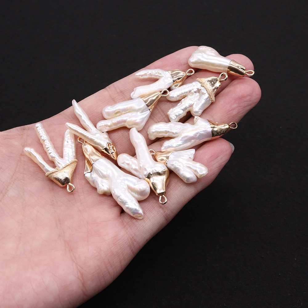1PCS Natural Freshwater Pearl Tree Branch Shape White Baroque Unique Charm Pearl Pendant Jewelry Making DIY Necklace Earrings
1PCS Natural Freshwater Pearl Tree Branch Shape White Baroque Unique Charm Pearl Pendant Jewelry Making DIY Necklace Earrings