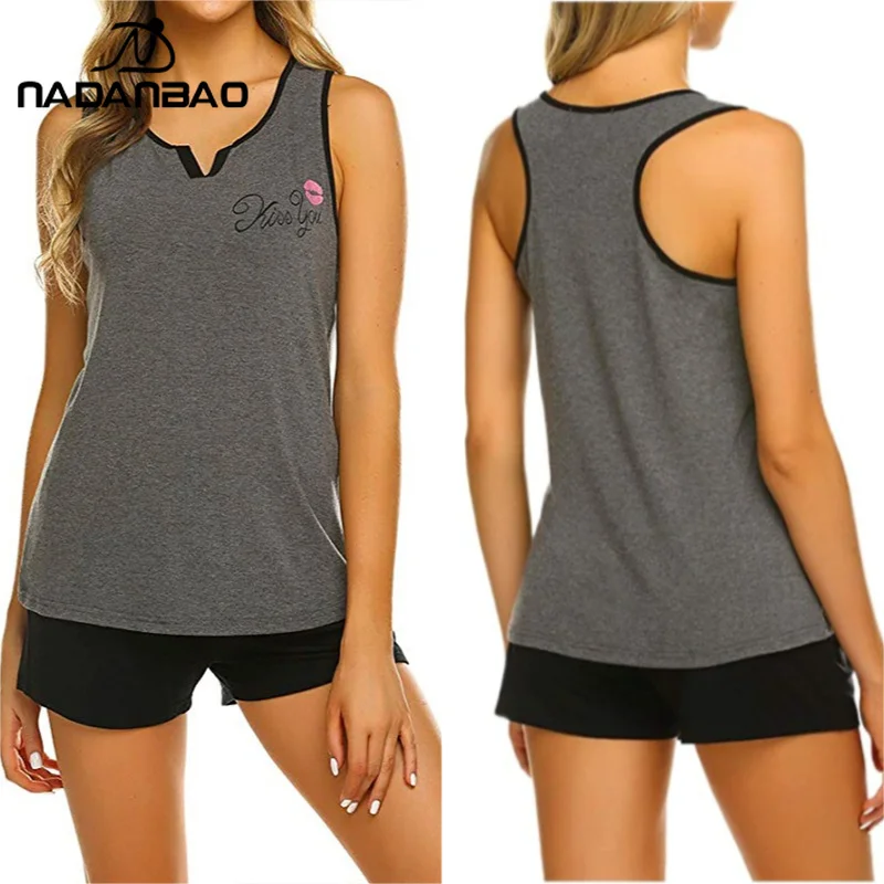 Nadanbao Woman Summer Grey V-neck Sexy Sleeveless Tank Tops Black Casual Tops Gym Workout Shirts Ladies Fashion Basic Clothing
Nadanbao Woman Summer Grey V-neck Sexy Sleeveless Tank Tops Black Casual Tops Gym Workout Shirts Ladies Fashion Basic Clothing