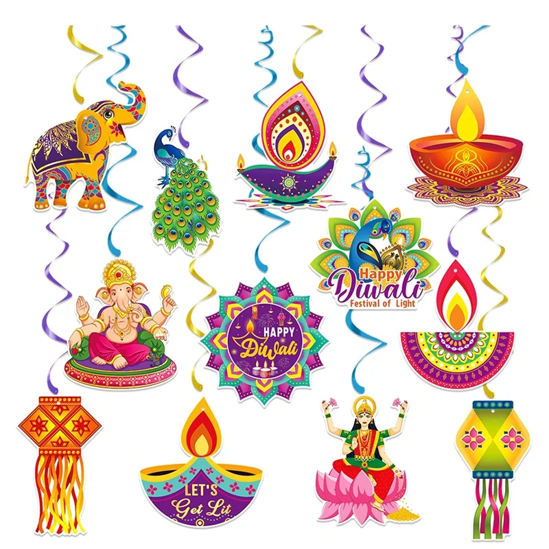 Diwali Festival Hanging Swirl Decorations Hanging Swirl Yard Party Supplies For Outdoor Indoor Decor Diwali Festival
Diwali Festival Hanging Swirl Decorations Hanging Swirl Yard Party Supplies For Outdoor Indoor Decor Diwali Festival