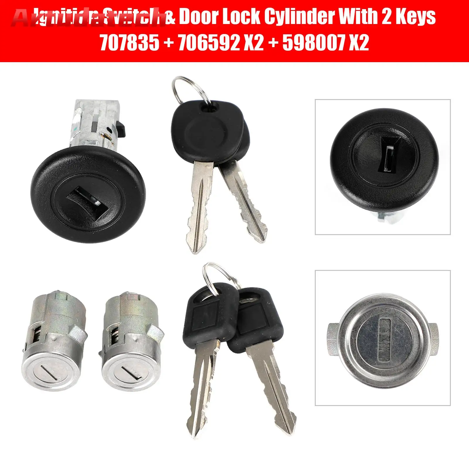 Artudatech Ignition Switch & Door Lock Cylinder With 2 Keys For Chevy GMC 2003-2006 Car Accessories
Artudatech Ignition Switch & Door Lock Cylinder With 2 Keys For Chevy GMC 2003-2006 Car Accessories