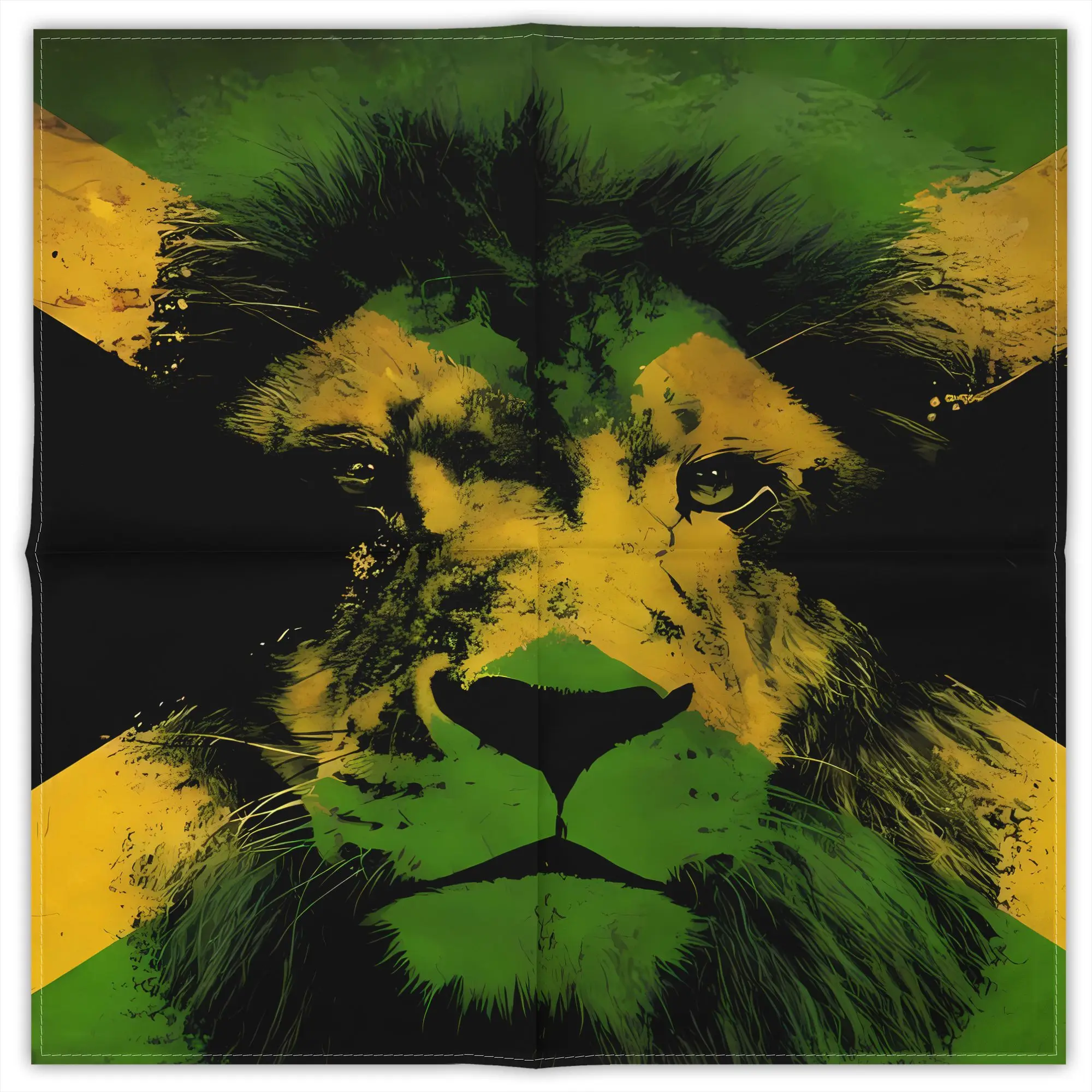 Jamaica Lion Fashion Square Scarf Decorative Polyester Printed Daily
Jamaica Lion Fashion Square Scarf Decorative Polyester Printed Daily
