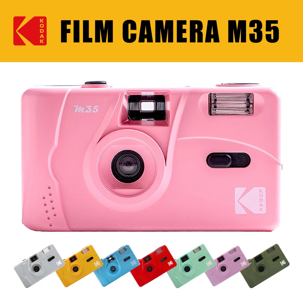 Kodak M35/M38 Film Camera Non-Disposable Original Retro Film Machine Manual Replaceable Reusable Film Camera With Flash Function
Kodak M35/M38 Film Camera Non-Disposable Original Retro Film Machine Manual Replaceable Reusable Film Camera With Flash Function
