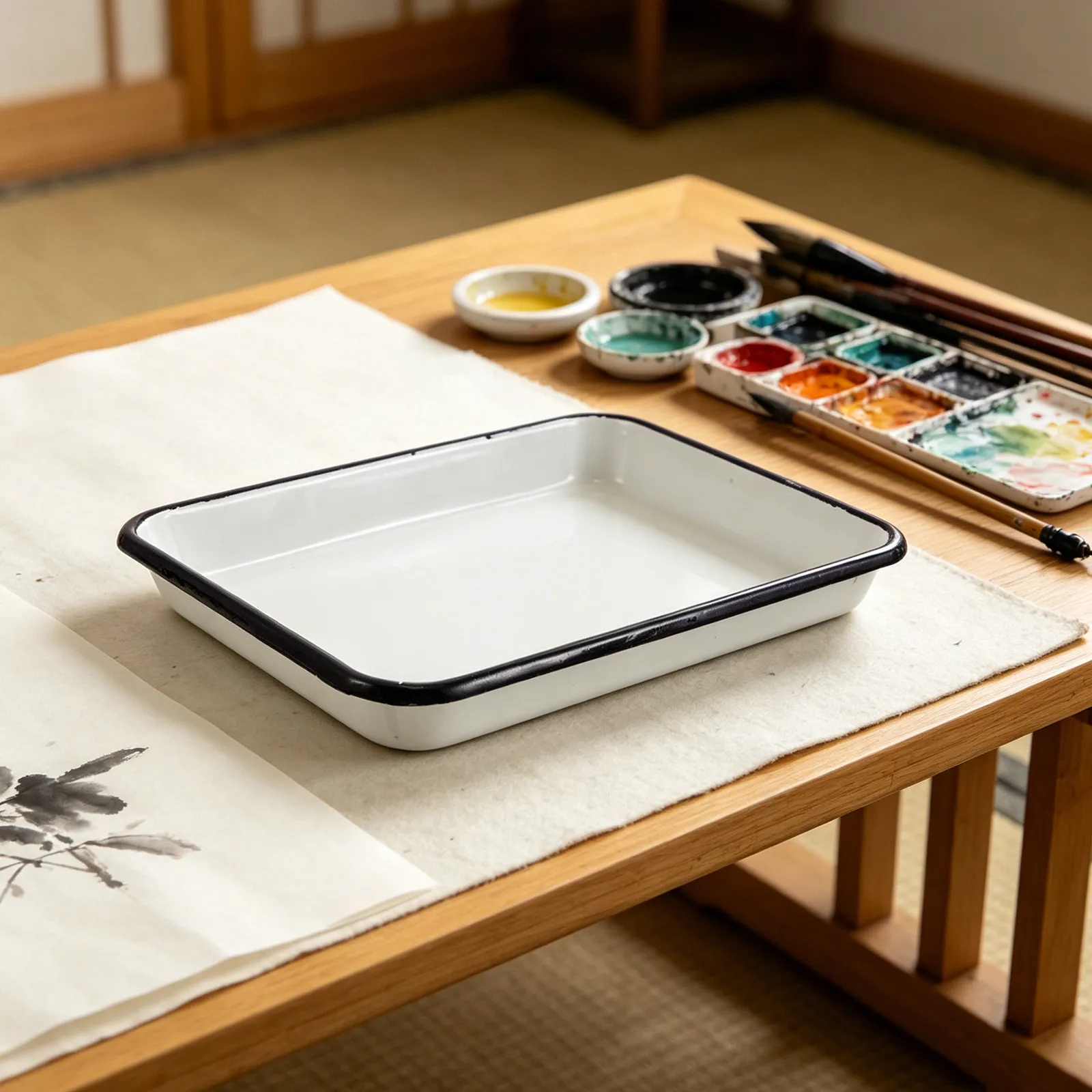 2Pcs Enamel Paint Mixing Palette Square Watercolor Acrylic Oil Painting Tray Nonporous Stain Resistant Easy Clean Studio Art
2Pcs Enamel Paint Mixing Palette Square Watercolor Acrylic Oil Painting Tray Nonporous Stain Resistant Easy Clean Studio Art