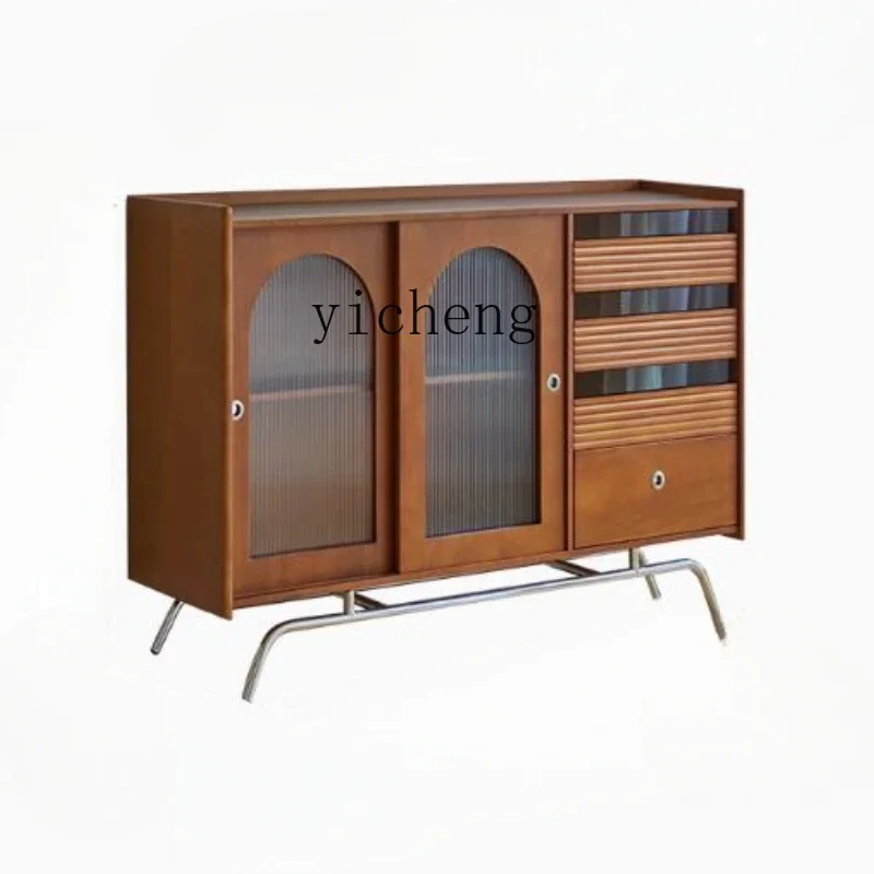 TQH Retro Solid Wood Dining Side Cabinet Integrated Against The Wall Dining Table Coffee Machine Table Tea Cabinet
TQH Retro Solid Wood Dining Side Cabinet Integrated Against The Wall Dining Table Coffee Machine Table Tea Cabinet