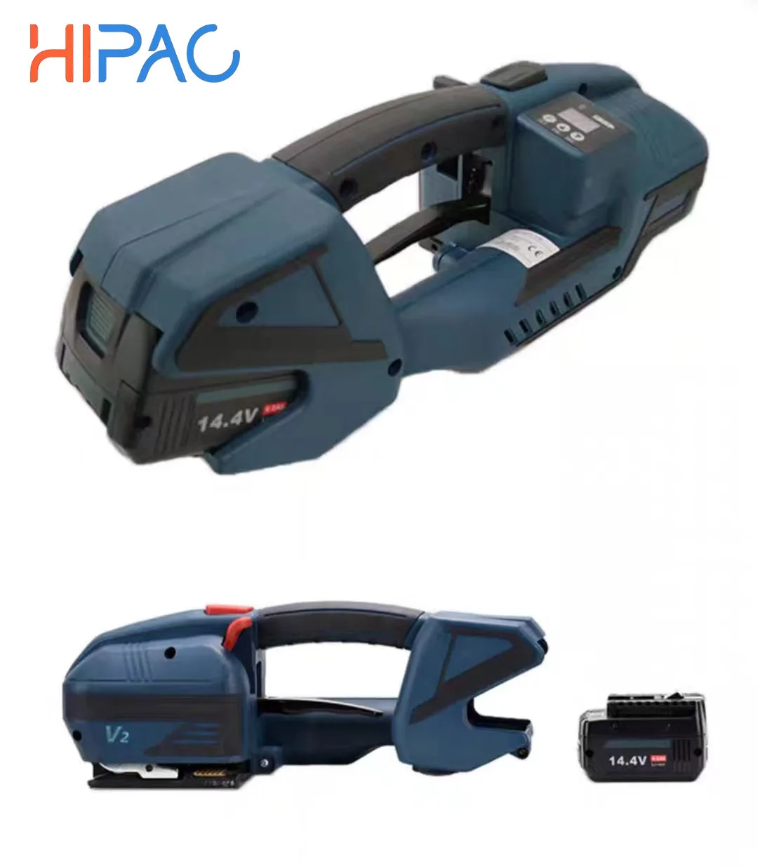 HIPAC V2 Semi-Automatic Handheld Electric Baler PP Plastic Strapping Machine for Beverage Textiles Apparel Industries PET Motor
HIPAC V2 Semi-Automatic Handheld Electric Baler PP Plastic Strapping Machine for Beverage Textiles Apparel Industries PET Motor