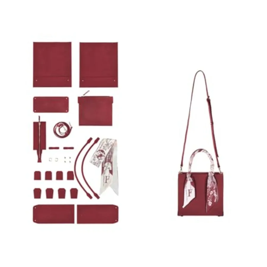 Top Grain Leather Mini Tote Handbag DIY Kit, Crossbody Shoulder Bag with Sewing Kits for Women, Girls, DIY Leather Bag Kit for
Top Grain Leather Mini Tote Handbag DIY Kit, Crossbody Shoulder Bag with Sewing Kits for Women, Girls, DIY Leather Bag Kit for
